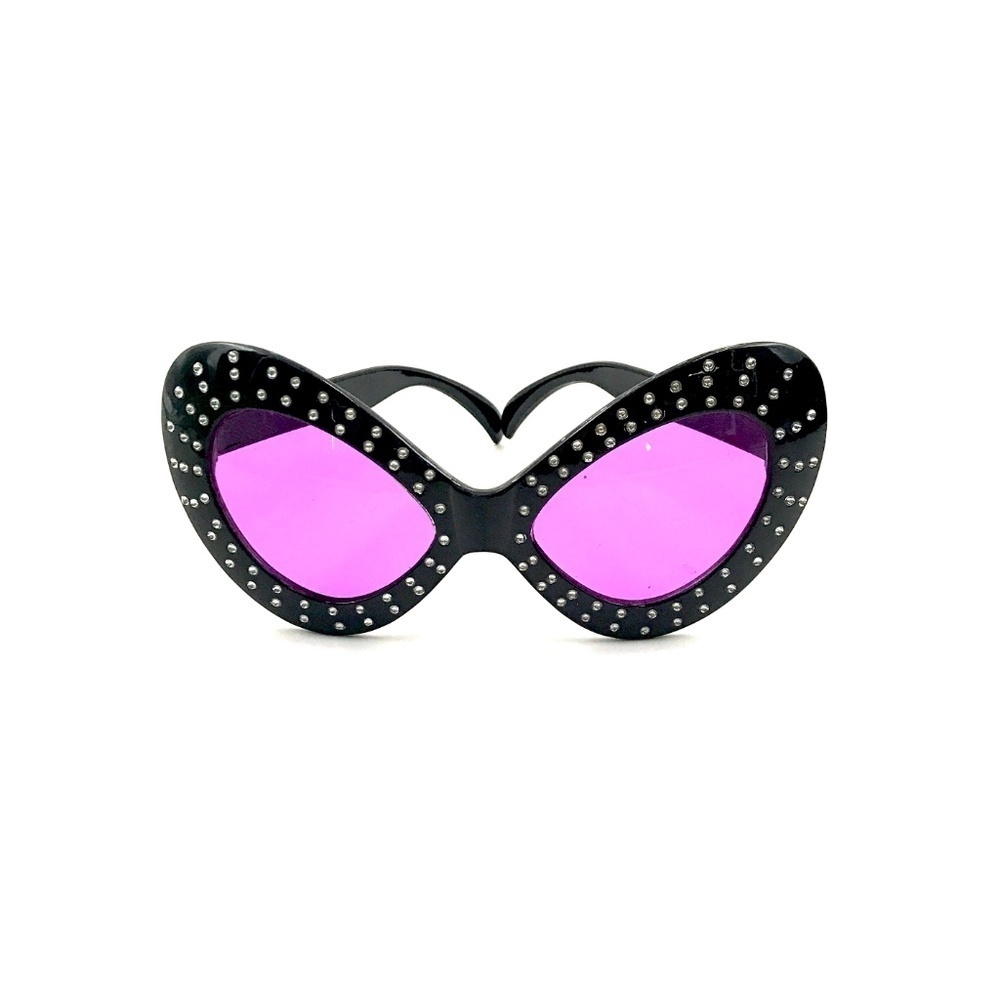 Super Cute Black Jeweled Sunglasses